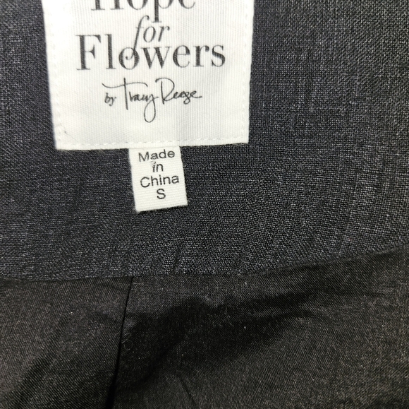 Anthropologie Hope For Flowers By Tracy Reese Womans Black Cardigan Jacket Sz S - Picture 9 of 10